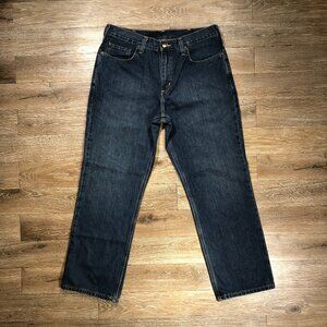 Carhartt Relaxed Fit Blue Denim Jeans Men’s Size 34x30 Workwear BD1483-M
